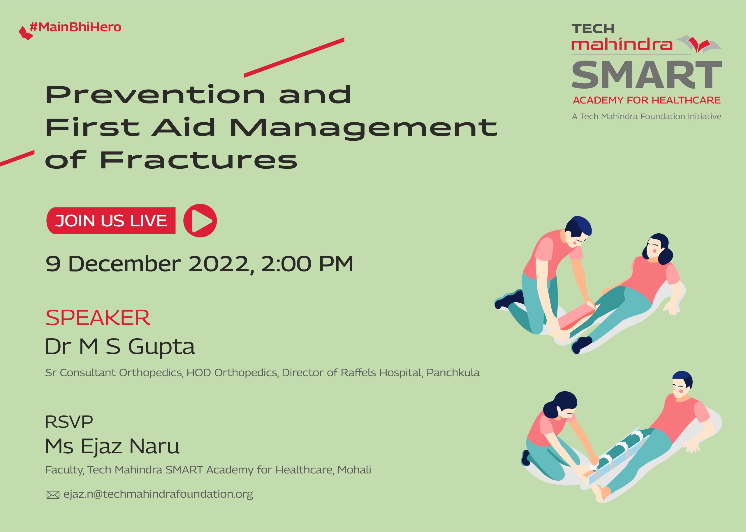 Prevention and First Aid Management of Fractures