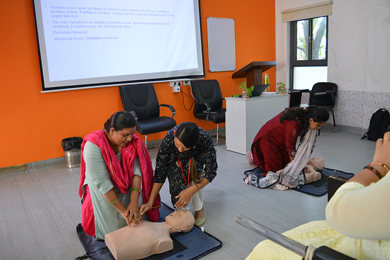 CPR Training Session