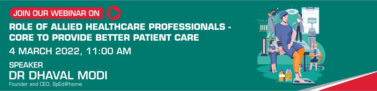 Role of Allied Healthcare Professionals Banner
