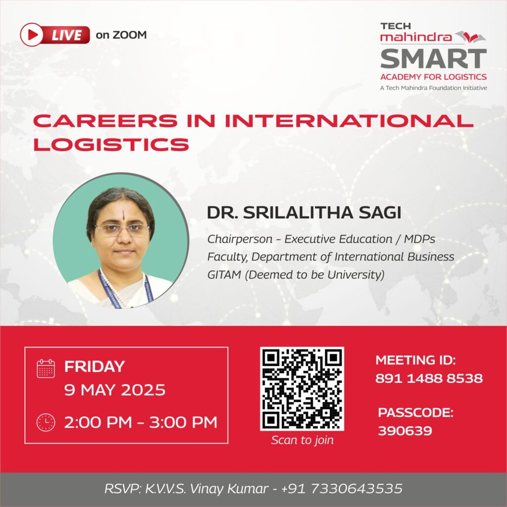Webinar - Careers in International Logistics