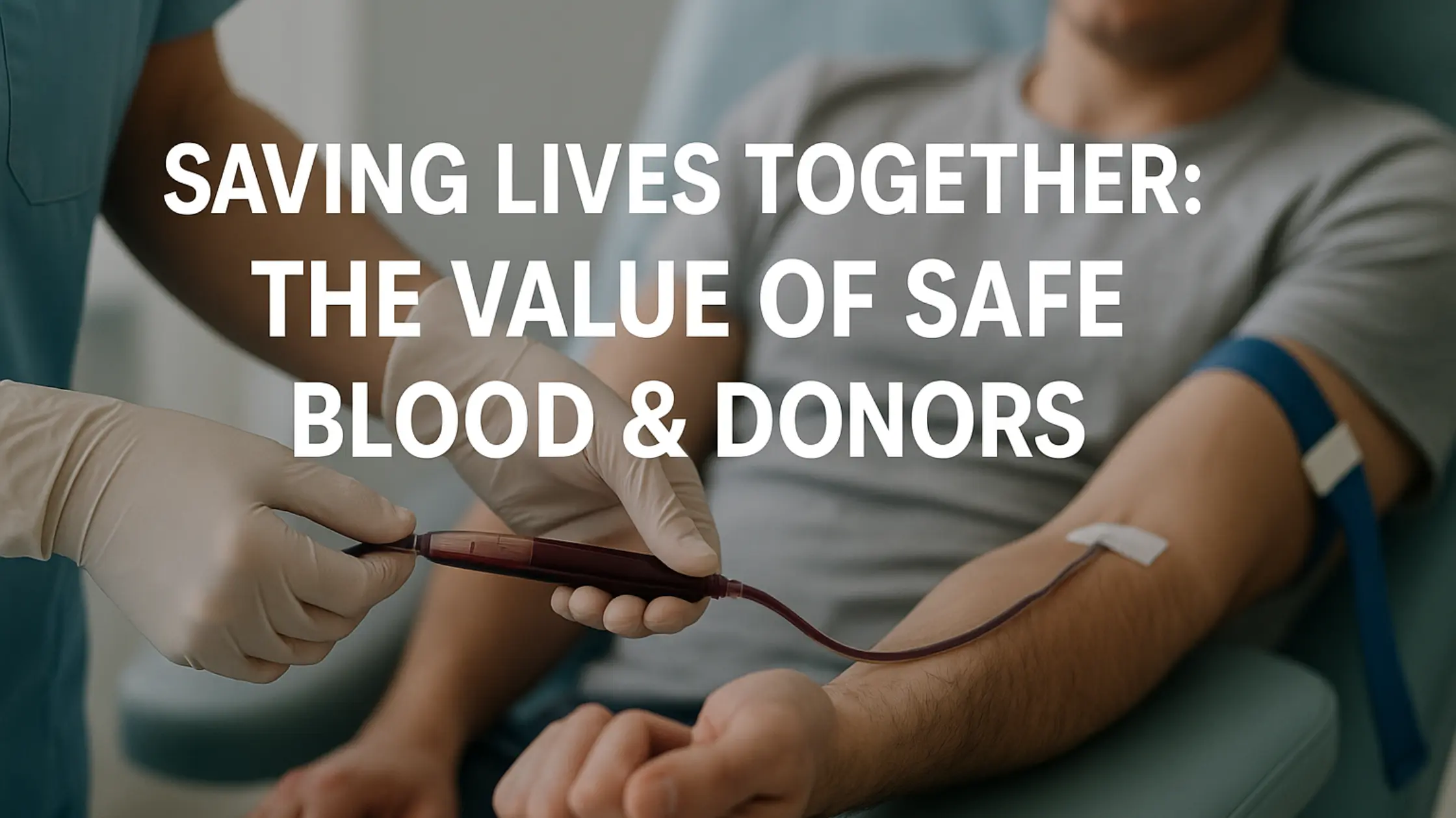 Image showing a person donating blood, Blood Donation